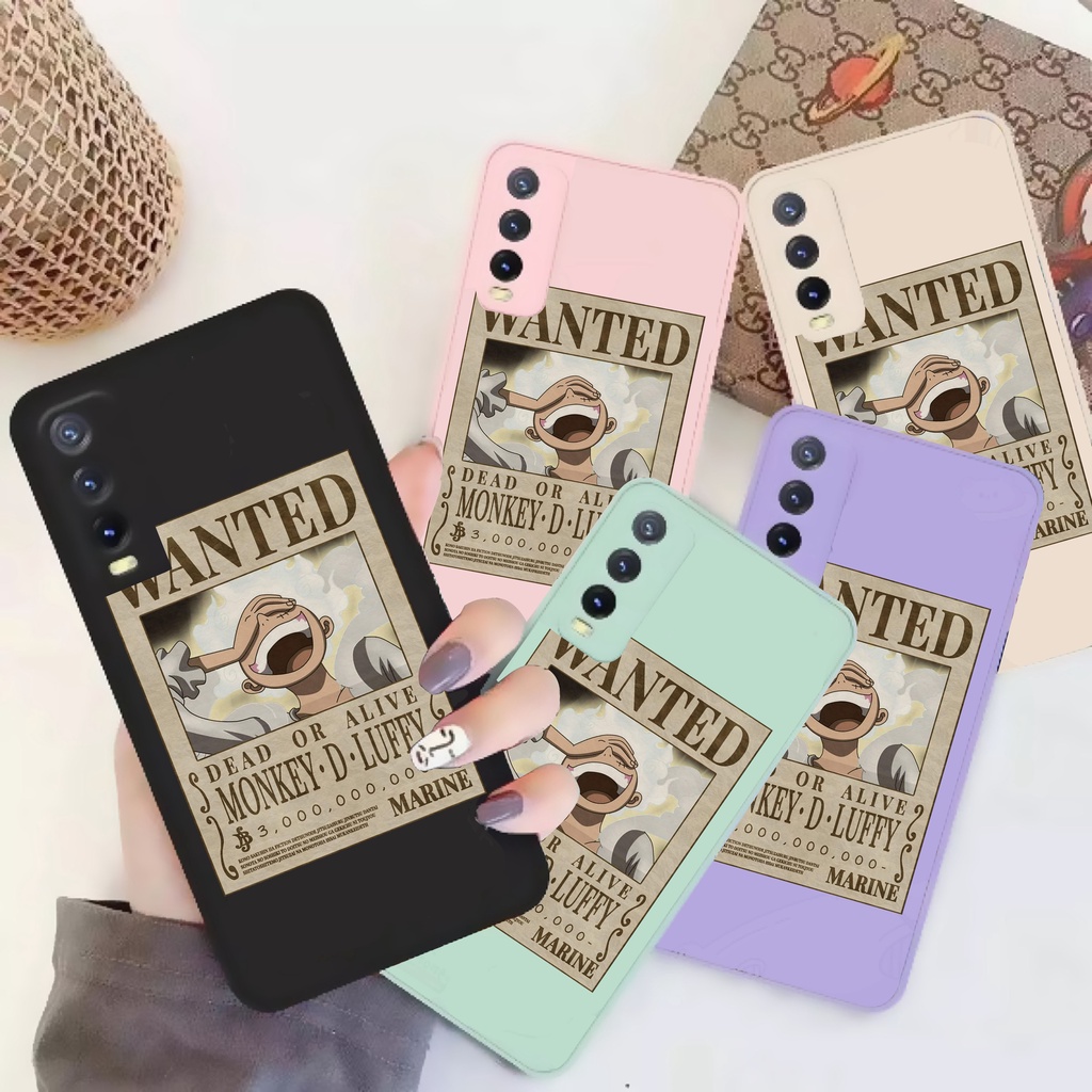 SOFTCASE MACARON MOTIF BOUNTY MONKEY D.LUFFY REALME C1 / C2 / C3 / 5 / 5i / C11 2020 / C11 2021 / C1