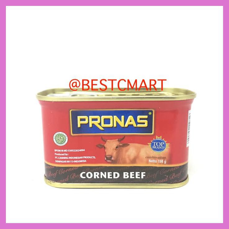 

PRONAS CORNED BEEF / KORNET DAGING SAPI 198GR