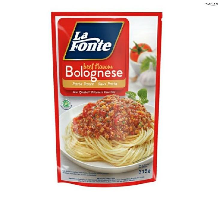 

Brands❄️ la fonte saus pasta bolognese 315 gram |Trend|Update|Hanya hari ini