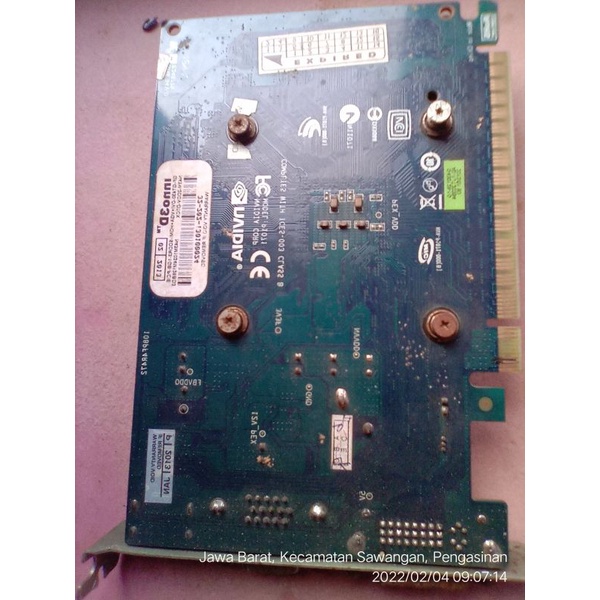 VGA GT430 1GB DDR3 128BIT