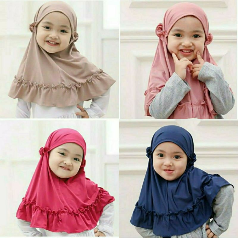 KERUDUNG MAZAYA / JILBAB ANAK / KERUDUNG BAYI 0-2 TAHUN