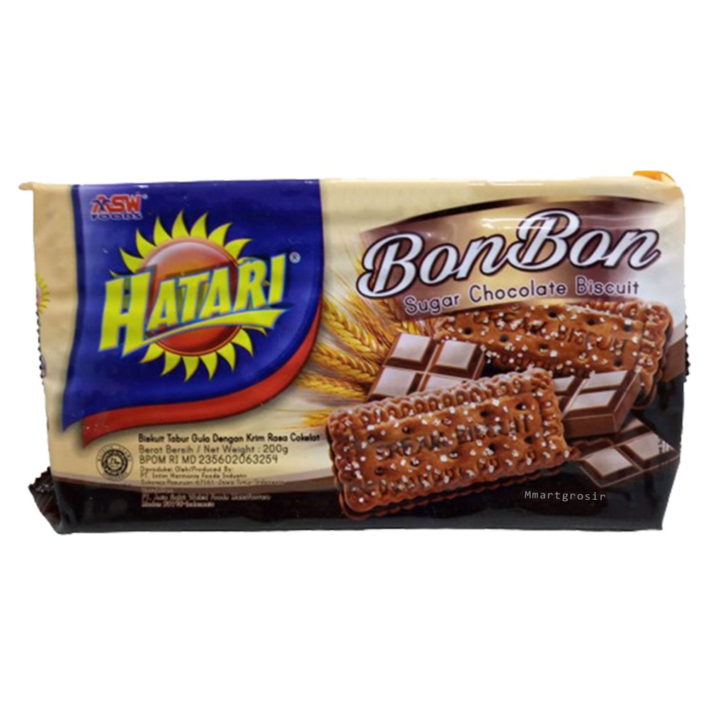 HATARI BISKUIT BONBON RASA CHOCOLATE 190g
