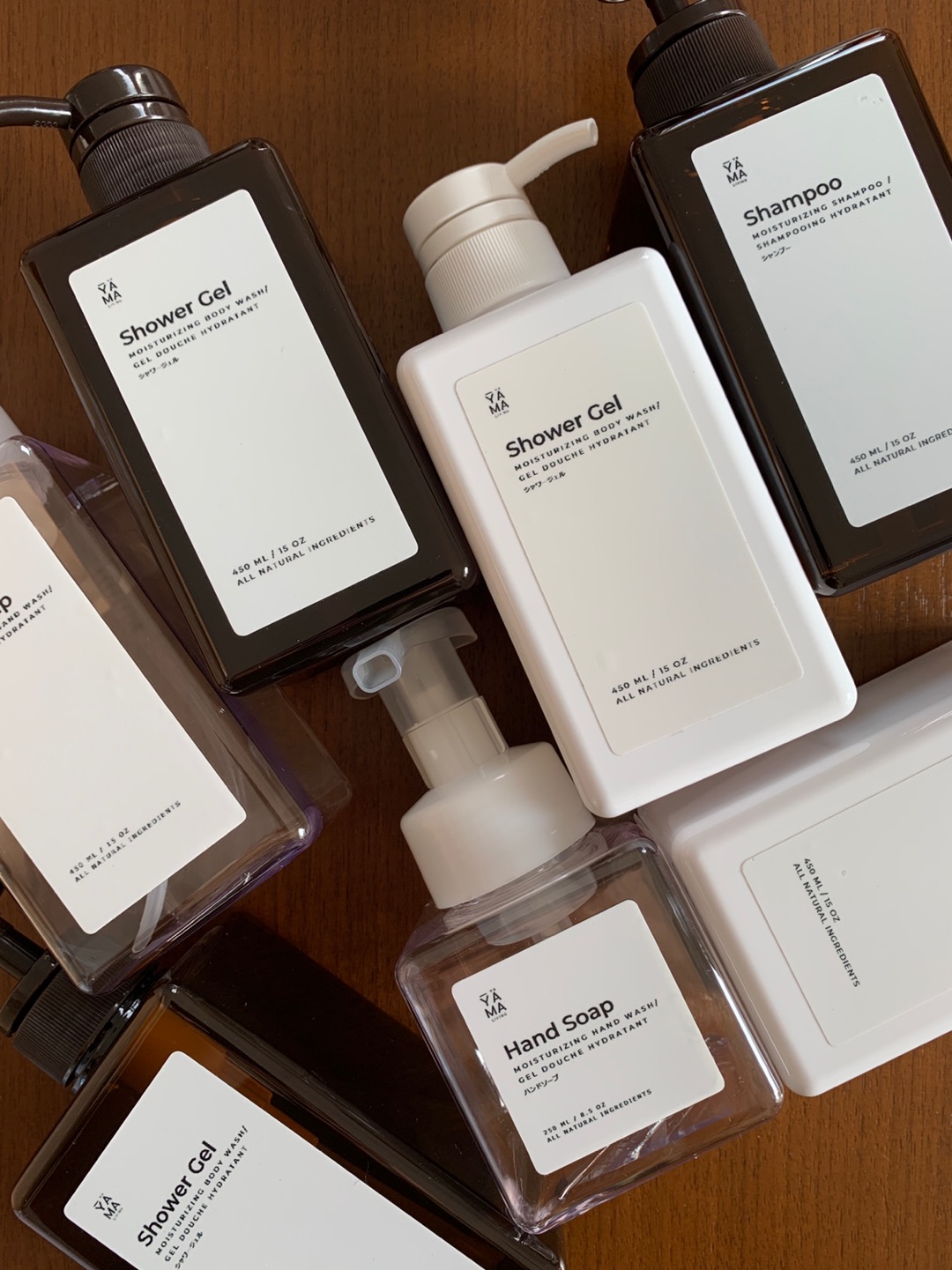 Yama Souji Soap Dispenser Bottle Botol Pump Refill Sabun Cair Shampo 250 450 Ml