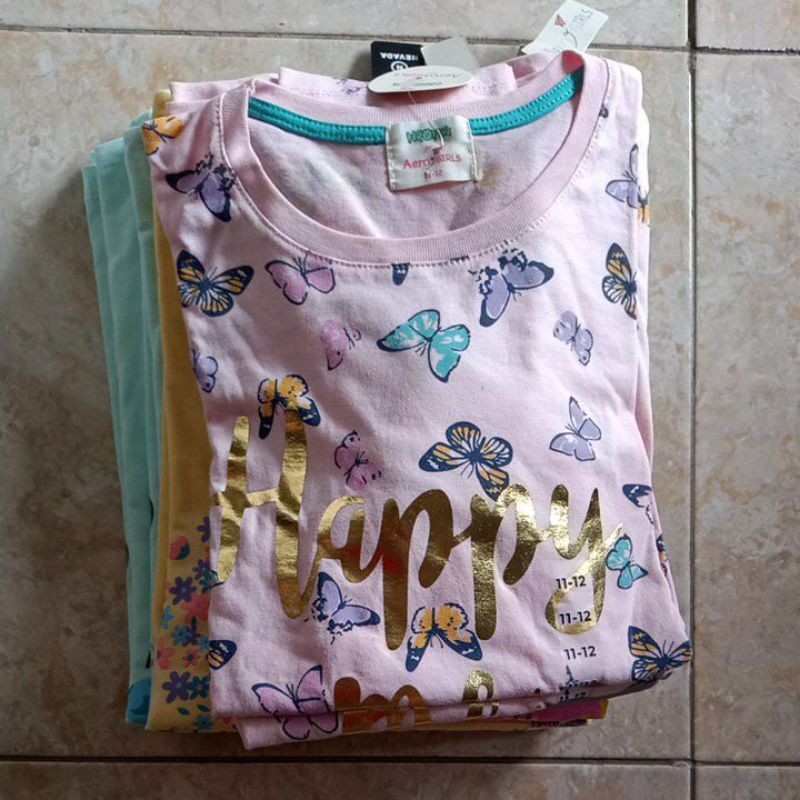 Kaos Anak Aero/Nevada Lengan Panjang