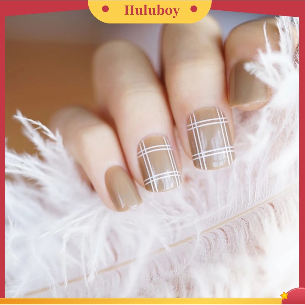 Huluboy Huluboy♡ Stiker Kuku 3D Ukuran 9x8cm Untuk Dekorasi