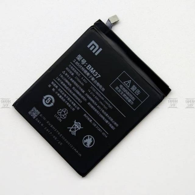 Baterai Battery Xiaomi Mi5S Plus Mi 5S Plus BM37