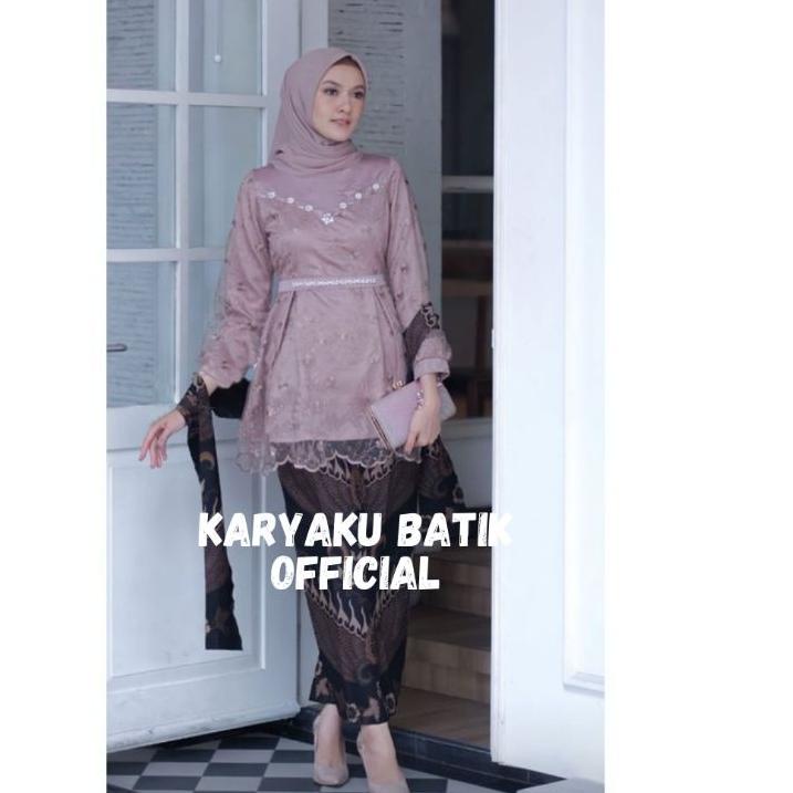 Murah Batik Couple Kebaya Modern Kebaya Tunangan Lamaran Baju Wisuda Baju Tunangan Baju Lamaran Bati