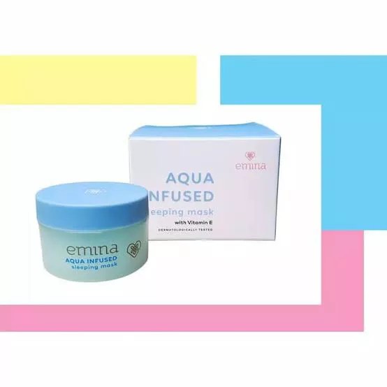 ❤ jselectiv ❤ EMINA Aqua Infused Sleeping Mask | Masker Tidur (Overnight Mask) EMINA