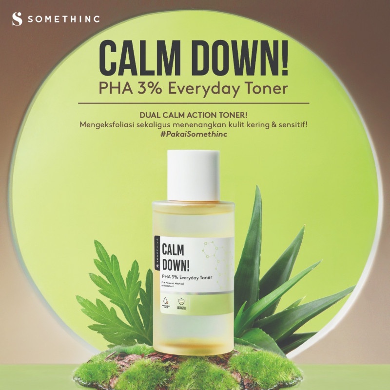 CALM DOWN! PHA 3% EVERYDAY TONER 40ML