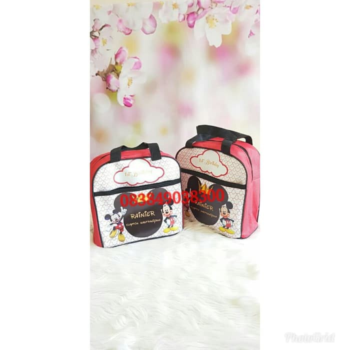 

souvenir ulangtahun tas tenteng kantong full