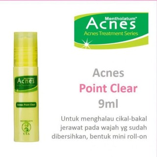 Bisa Cod Acnes Point Clear Acnes Roll On Buat Jerawat Shopee Indonesia