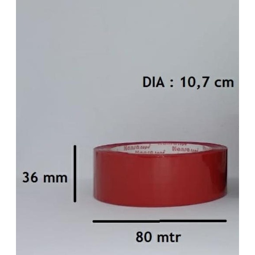 

Lakban Warna Seventape 36mm x 100Y / OPP Block Warna Solid