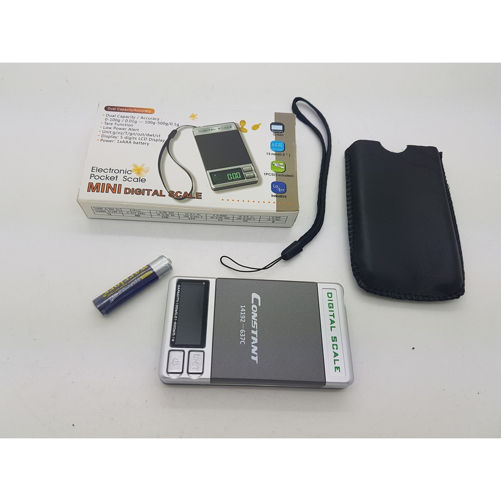 Timbangan Emas 100 gram Constant 14192 637C Digital Pocket Scale