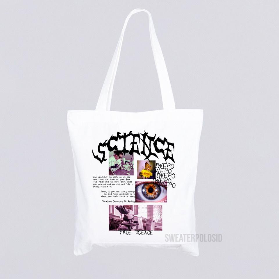 SWEATERPOLOSID Tas Totebag Mastermind Series (Ada Resleting) 407