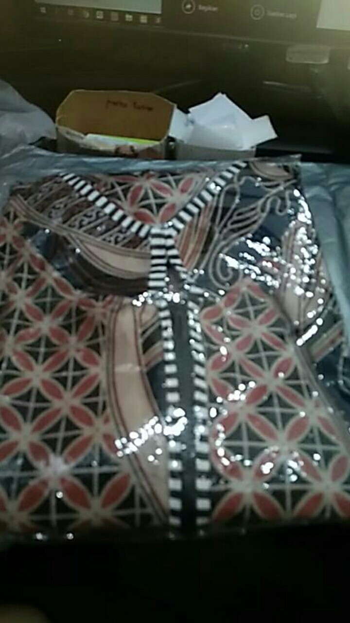 Atasan Batik Dolby Dolbi Dobby Doby Tenun Sutra Tulis Halus Katun Atbm Baron ,sarombit Atasan