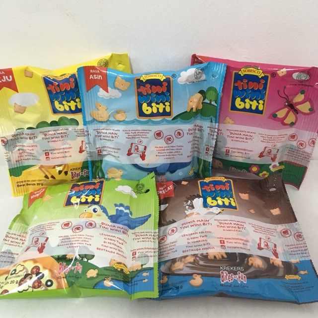 

Tini Wini Biti Biskuit Varian Rasa 20 GR