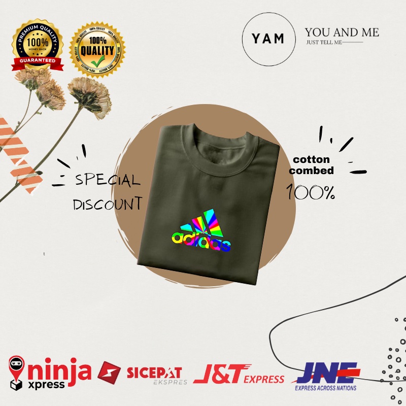 Fashion Pakaian Baju Atasan Kaos Kerah Polos Polo Oblong Distro Lengan Pendek Premium Cotton Combed 