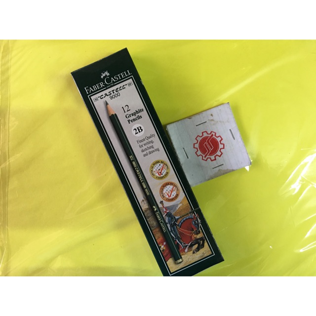 

Pensil Faber Castell 2B