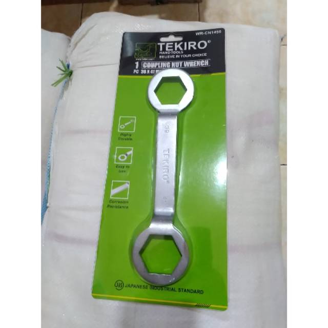 TEKIRO coupling nut wrench 39x41mm CVT kunci blok mesin ORIGINAL