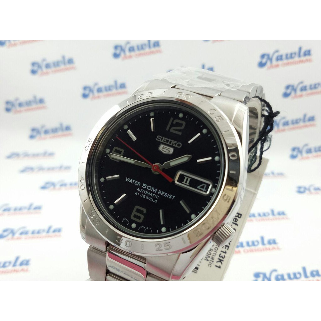 Seiko 5 SNKE13K1 Automatic Black Dial | Jam Pria SNKE13