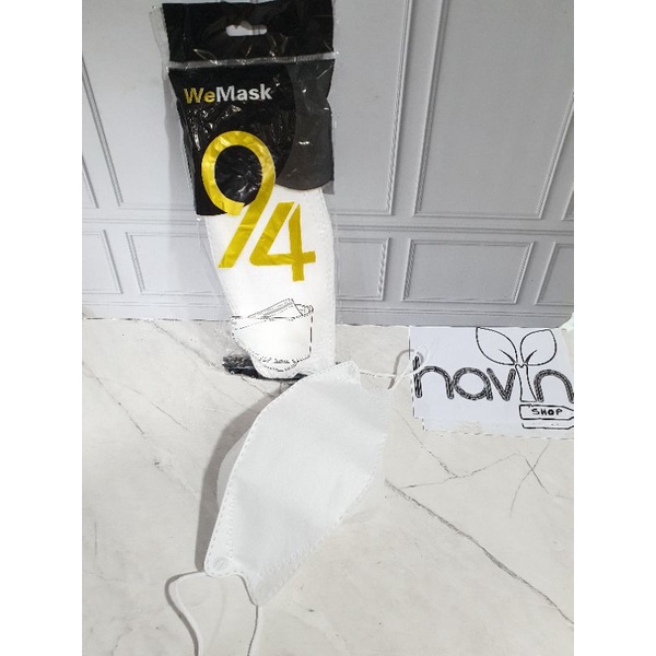 (50pc) disposable 3ply mask earloop/masker 3 ply-KF94-PUTIH 10pc