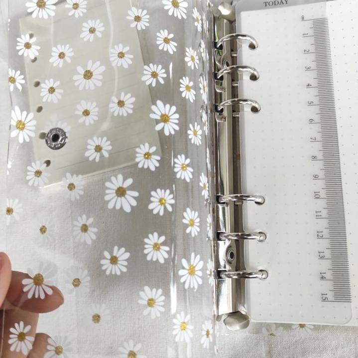 

KI Binder A6 A7 Motif Daisy Transparan KI W PRN