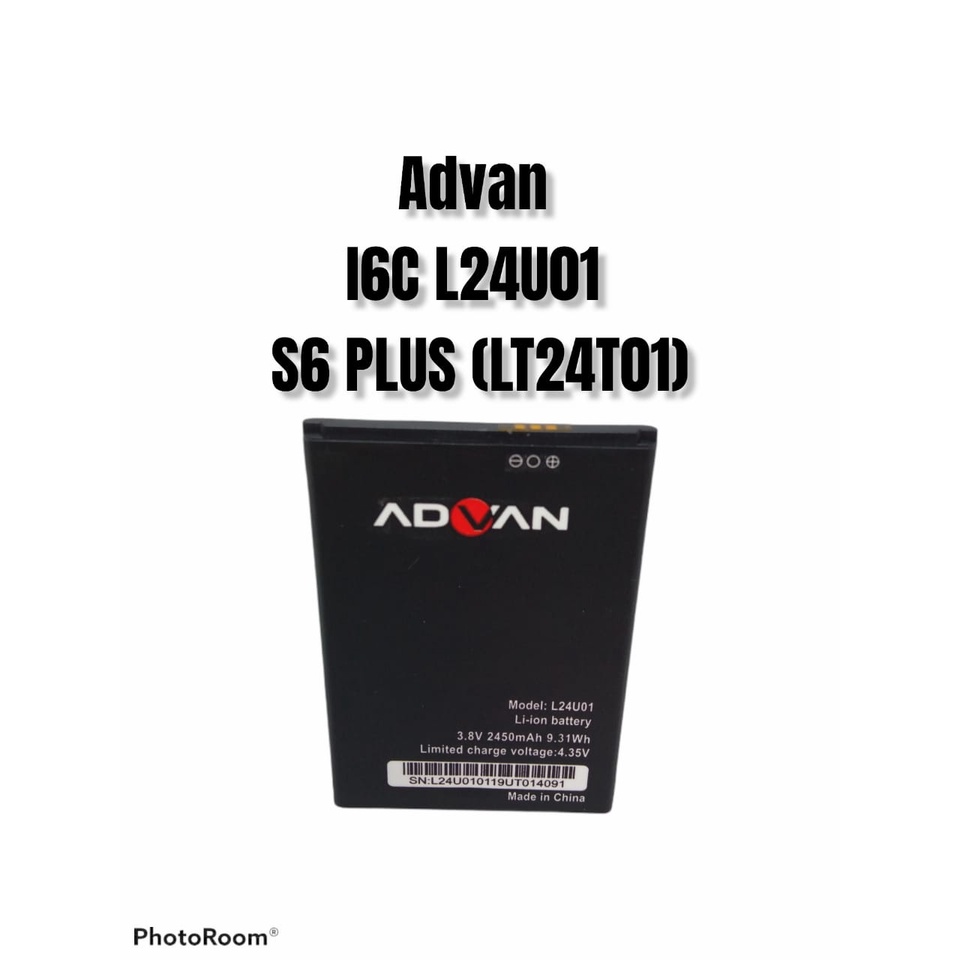 BATERAI ORIGINAL ADVAN I6C - S6 PLUS L24U01 LT24T01 BATRE BATRAI ADVAN