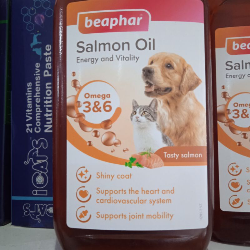 Vitamin Bulu BEAPHAR Salmon Oil 425ml