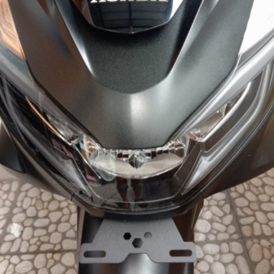 Tatakan Dudukan Breket Bracket Plat Nomor New PCX 2021 160 Plat Kumis Variasi Yamaha Pcx 160