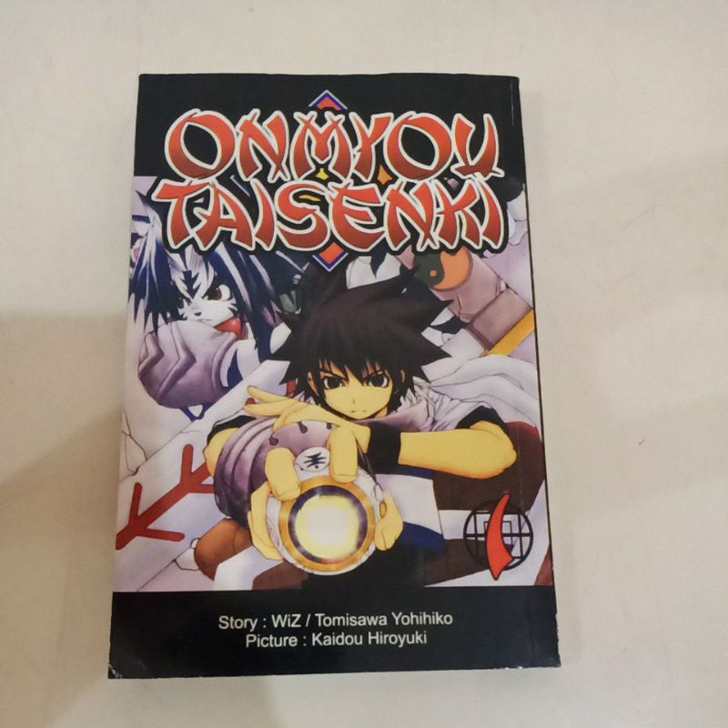 Jual Buku Komik Onmyou Taisenki Wiz Tomisawa Yohihiko Kaidou