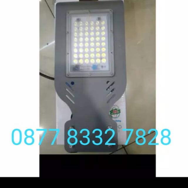 Lampu Jalan PJU Led 50W 50Watt Plat Tipis Alumunium