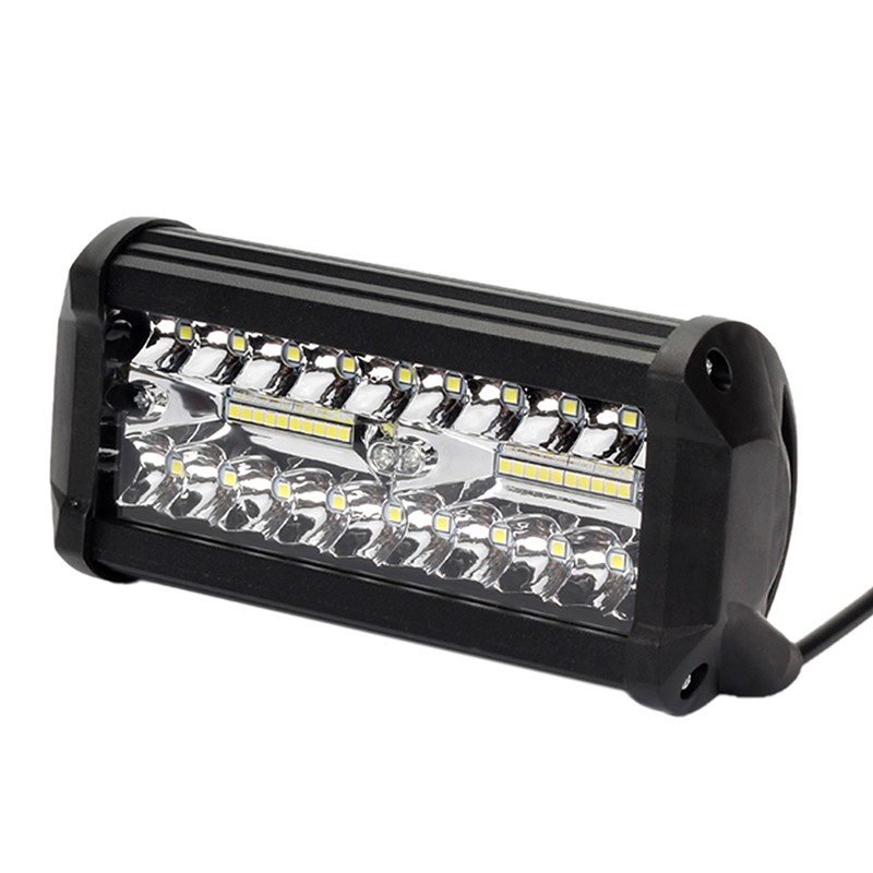 1 Pc Lampu Sorot Mobil 40 Led Anti Air Ukuran 7 Inch 120w