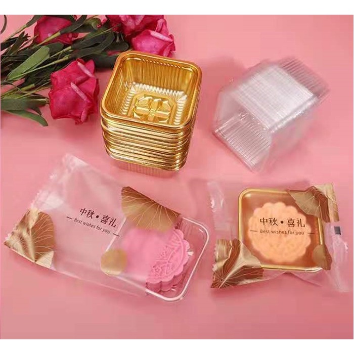 Mika Tray Mooncake Plastik Tray Packaging kemasan Kue Bulan Nastar 50 gr 63 gr 80 gr 125 gr 150 gr 200 gr Gram Gr