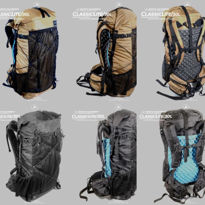 Tas Gunung Bacpack monte ClassicLite 30L /Backpack UltraLight