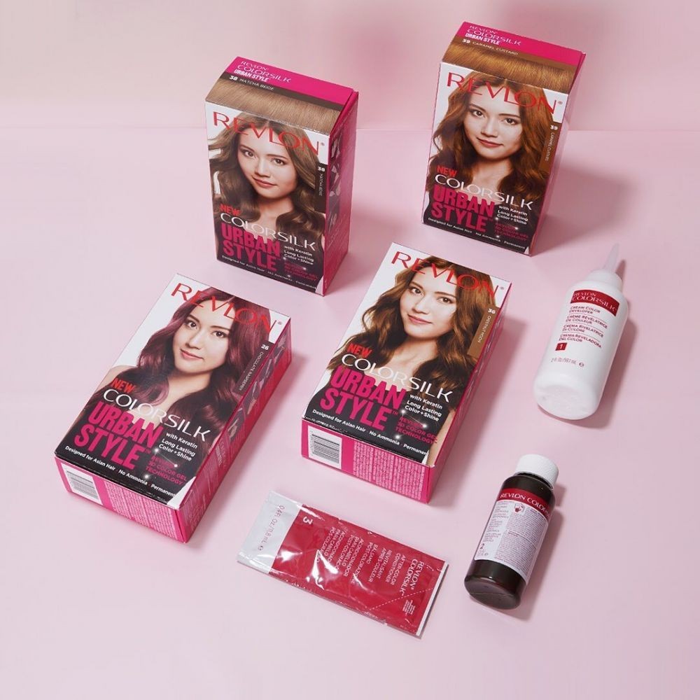 REVLON HAIR COLOR SILK URBAN STYLE HAIR COLOR / COLORSILK