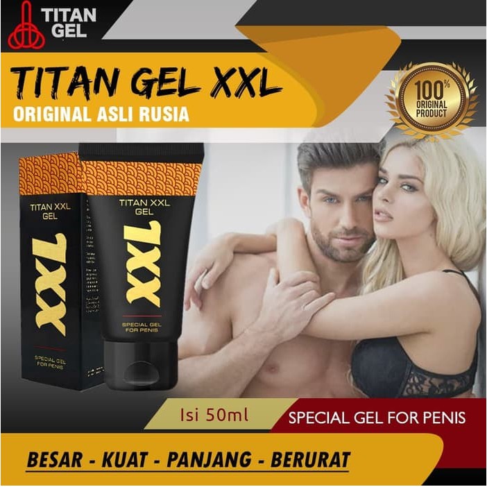 BISA COD Terbaru Asli Rusia-Pembesar XXXL Original Pria GEL Oles Permanen-Vital-Kelamin-