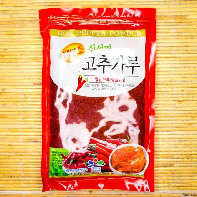 

GOCHUGARU HOT PEPPER POWDER (BUBUK KASAR) SHINSUNMI - ISI 454G