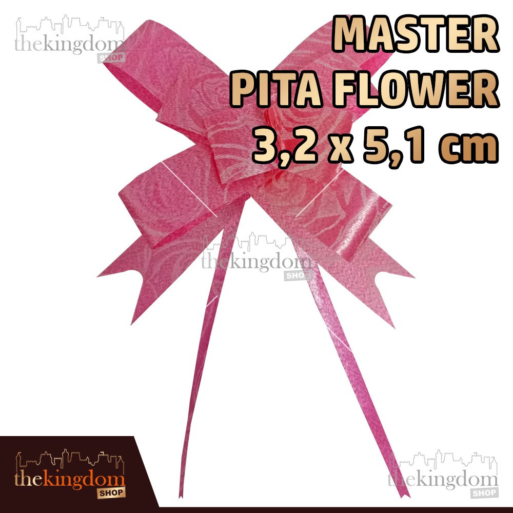 

Master Pita Flower Motif 3,2x5,1cm / Kado 3,2 x 5,1 cm
