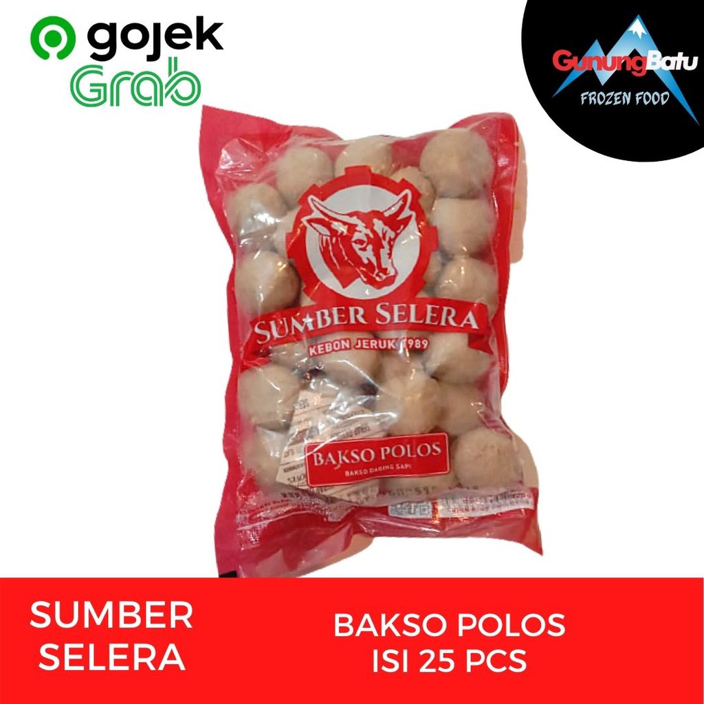 

SUMBER SELERA BAKSO POLOS ISI 25PCS