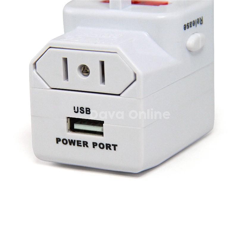 PROMO ADAPTOR CHARGER UNIVERSAL- USB PORT DAN FUSE SERI TERBARU-STEKER MULTIFUNGSI MURAH - TEKNO KITA