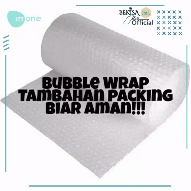 

BR BUBLE WRAP TEBAL BUBBLE PACK TAMBAHAN UNTUK PACKING 1 kg per Packing