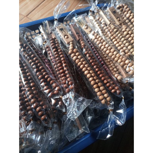 tasbih kayu 33 butir