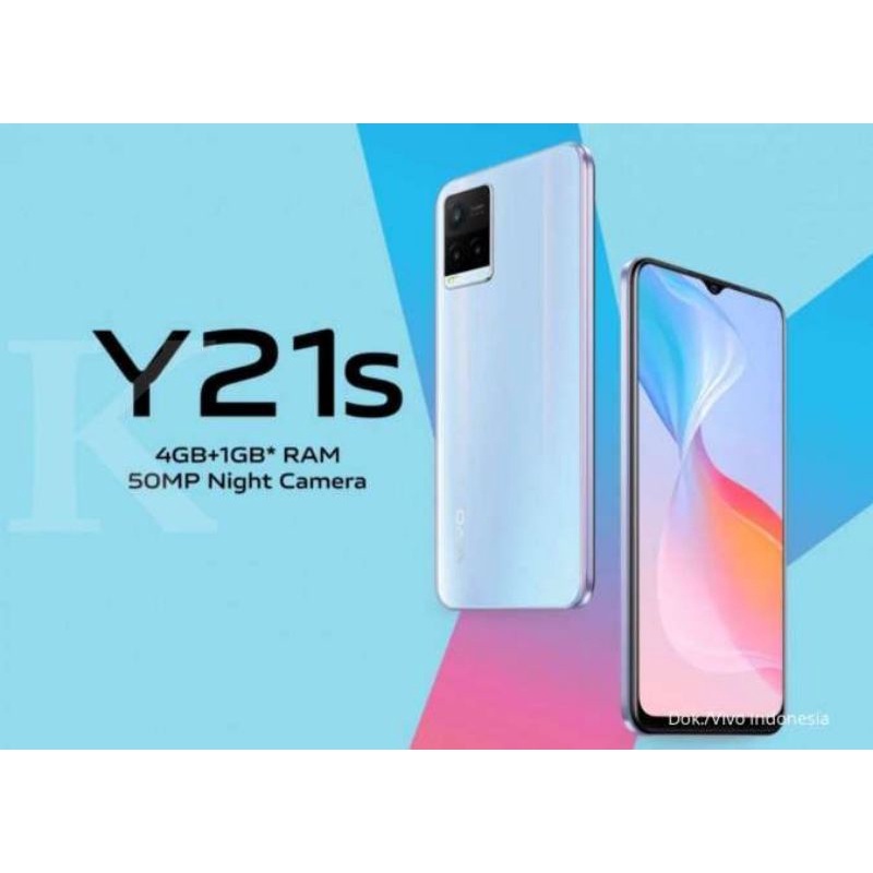 HP VIVO NEW  Y21s Ram 4/128GB - Garansi Resmi Vivo (4+128GB)