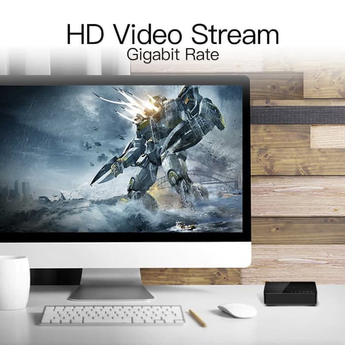 Tenda SG105 5-Port Gigabit Desktop Switch