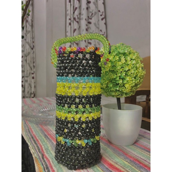 Cover Tempat Minum Manik / Tas Manik / Beads Bag [Ready Stock]