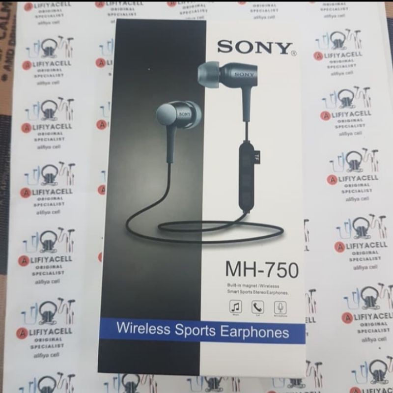 Headset Sony MH750 Wireless Bluetooth Earphone Sports Original Handsfree