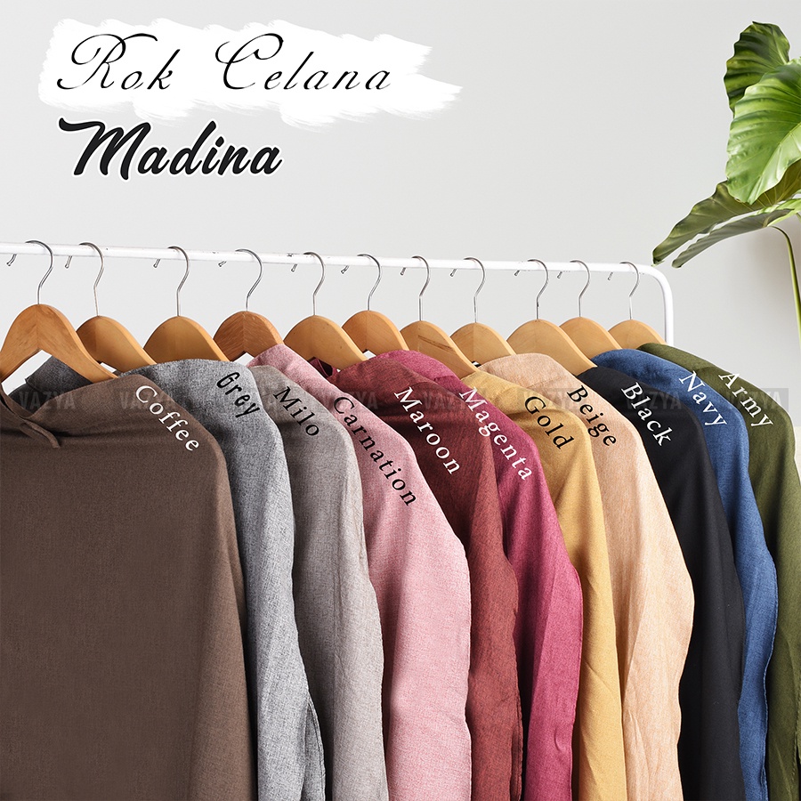 Rok Celana 2in1 Katun Madina-1