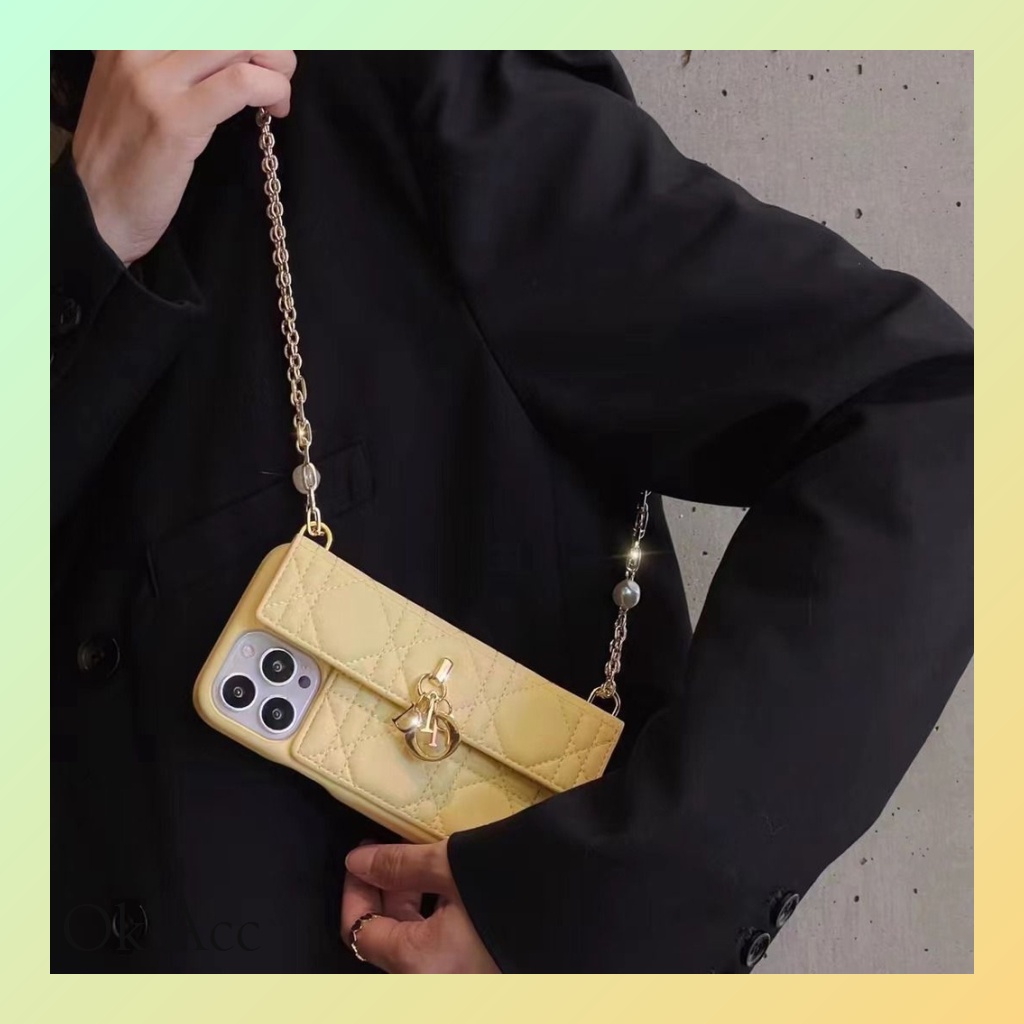 Case Tas Sling FH73 Dompet tempat kartu mini card atm cc ktp for iphone 11 12 13 14 PLus 14+ Pro max