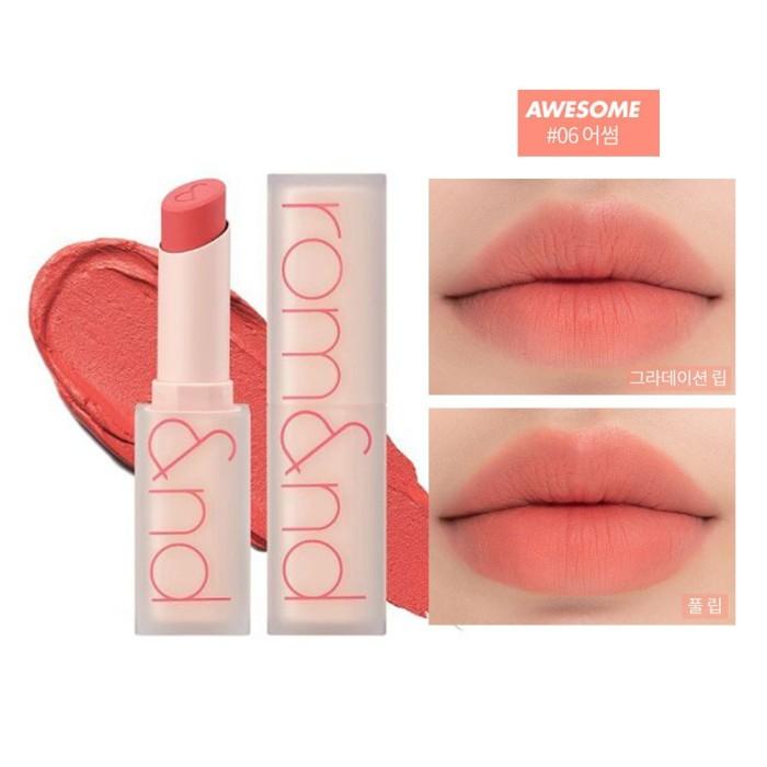 Lipstik / Romand - Zero Matte Lipstick (06 Awesome)