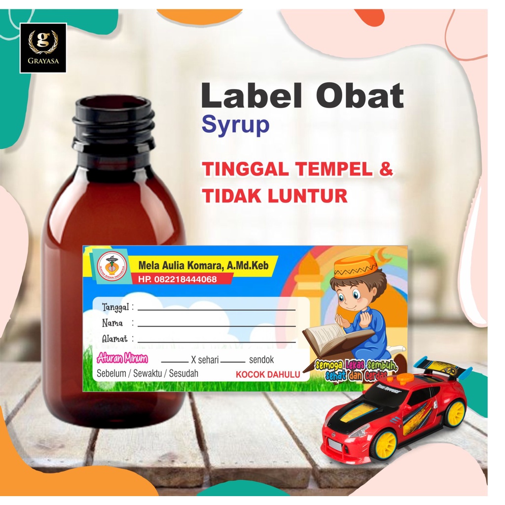 

Label Obat Syrup / Etiket Obat Ukuran Label 10x4,5 cm / Label Obat Syrup Ukuran Label 10x4,5 cm